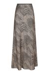 Neo Noir - Nederdel - Vicky Floating Wave Skirt - Dark Sand