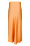 Neo Noir - Nederdel - Vicky Heavy Sateen Skirt - Orange