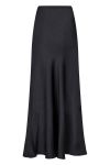 Neo Noir - Nederdel - Vicky Heavy Sateen Skirt - Black