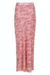 Neo Noir - Nederdel - Vinza Dot Print Skirt - Rose