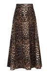 Neo Noir - Nederdel - Yara Leo Long Skirt - Leopard 