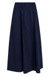 Neo Noir - Nederdel - Yara Poplin Skirt - Navy