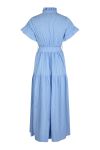 Neo Noir - Kjole - Nellie Stripe Dress - Light Blue