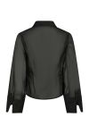 Neo Noir - Skjorte - Rosa Organza Shirt - Black