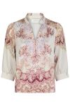Neo Noir -  Bluse - Roselle Artist Paisley Blouse - Ivory