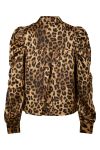 Neo Noir - Bluse - Rosslyn Leo Blouse - Leopard