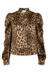 Neo Noir - Bluse - Rosslyn Leo Blouse - Leopard