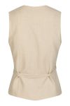 Neo Noir - Vest - Samara Melange Waistcoat - Beige Melange