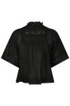Neo Noir - Bluse - Siama S Voile Blouse - Black