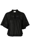 Neo Noir - Bluse - Siama S Voile Blouse - Black