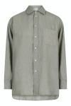 Neo Noir - Skjorte - Dalma Linen Shirt - Dusty Army