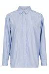 Neo Noir - Skjorte - Dalma Stripe Stone Shirt - Blue