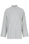 Neo Noir - Skjorte - Dita Stripe Shirt - Creme
