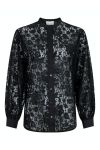 Neo Noir - Skjorte - Mae Lace Shirt - Black