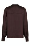 Neo Noir - Skjorte - Zola Blouse - Dark Brown