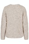 Neo Noir - Strik - Glenda Boucle Knit Blouse - Sand Melange