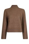Neo Noir - Strik - Kiara Knit Blouse - Dusty Brown