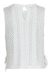 Neo Noir - Top - Aza Crochet Knit Top - Off White