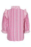 Neo Noir - Top - Chacha Graphic Blouse - Pink