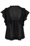 Neo Noir - Top - Jayla S Voile Top - Black