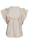 Neo Noir - Top - Jayla S Voile Top - Sand