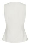 Neo Noir - Top - Lily Boucle Waistcoat - Creme 
