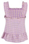 Neo Noir - Top - Limma Candy Check Top - Lavender