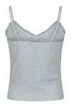 Neo Noir - Top - Lindsay Pointelle Top - Light grey