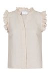 Neo Noir - Top - Siona Linen Top - Sand