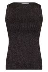 Neo Noir - Top - Talia Glitter Knit Top - Black