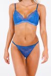 Neo Noir - Trusse - Skin Cantaloupe String - Bright Blue