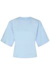 Neo Noir - T-shirt - Asha Boxy Tee - Light Blue