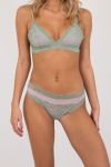 Neo Noir - Undertøj - Skin Berry Brief - Soft Green