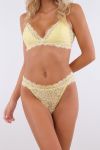 Neo Noir - Undertøj - Skin Lime Brief - Light Yellow