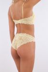 Neo Noir - Undertøj - Skin Lime Brief - Light Yellow