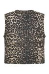 Neo Noir - Vest - Crissa Leo Vest - Leopard