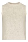 Neo Noir - Vest - Virena Knit Vest - Sand