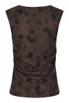 Neo Noir - Top - Liblana Mesh Stone Top - Brown