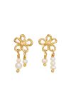 Maanesten - Øreringe - Nicola Earrings - Ferskvandsperle  