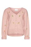 Noella - Cardigan - Erika Knit Cardigan - Rose