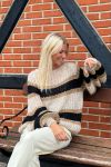 Noella - Strik - Pacific Knit Sweater - Camel Mix