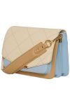 Noella - Taske - Blanca Multi Compartment Bag - Offwhite/Lightblue/Camel 