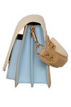 Noella - Taske - Blanca Multi Compartment Bag - Offwhite/Lightblue/Camel 