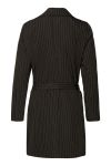 Noella - Blazer - Forte Blazer Dress - Black Pinstripe