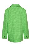 Noella - Blazer - Mille Oversize Blazer - Lime Green Check