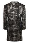 Noella - Blazer - Montana Blazer Dress - Silver/Black