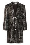 Noella - Blazer - Montana Blazer Dress - Silver/Black