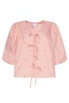 Noella - Bluse - Asia SS Shirt - Pink Flower