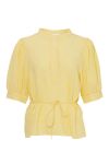 Noella - Bluse - Filipa Blouse - Yellow Check