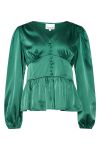 Noella - Bluse - Patty Blouse - Bottle Green